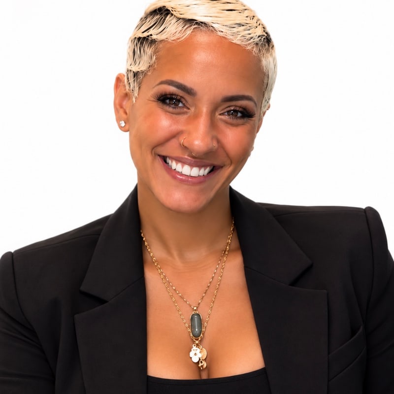 Portrait of Melanie Semedo, Director of Strategic Engagement and Creative Operations at SHUMI